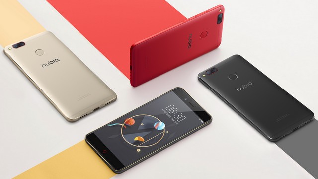 Телефон ZTE nubia Z17 mini в четырех цветах