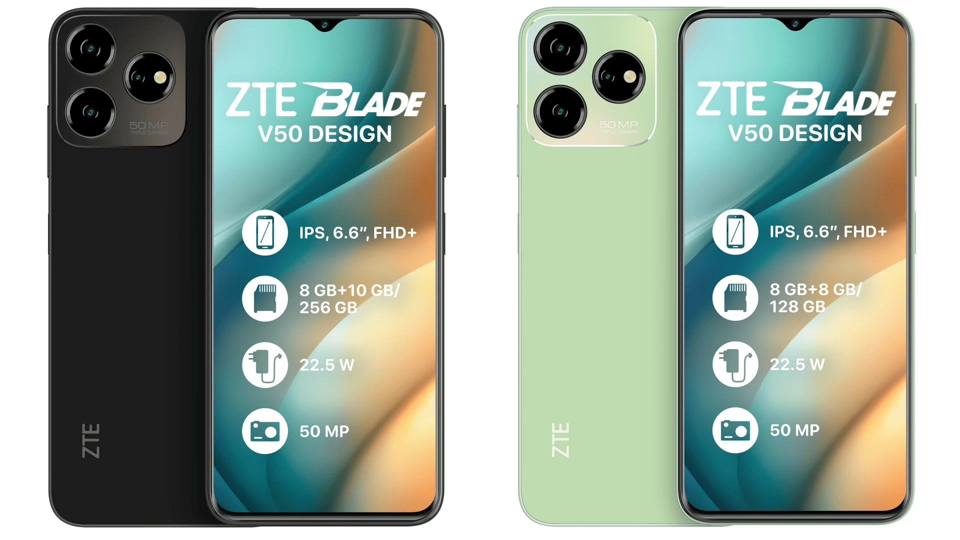 ZTE Blade V50 Design